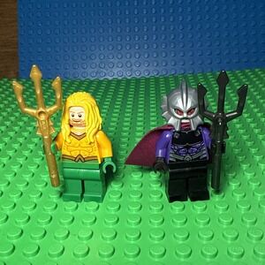 Lego Ocean Master & Aquaman Minifigure DC Batman II 76116 sh0556, sh0557